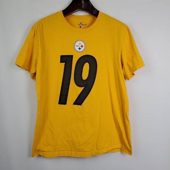 Nike Steelers Large Gold T-Shirt - Picture 1 of 4